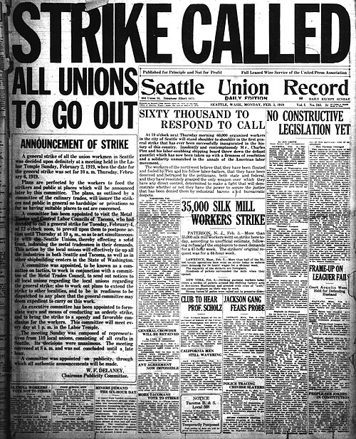 1919 Seattle General Strike